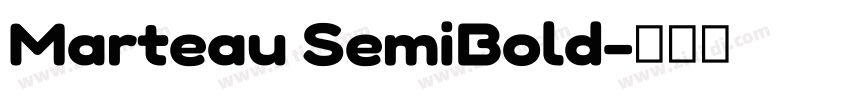 Marteau SemiBold字体转换